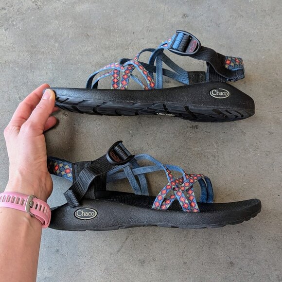 Chaco Women's ZX/1 Classic Sandal Dual Strap Buckle size 10 - Picture 8 of 10
